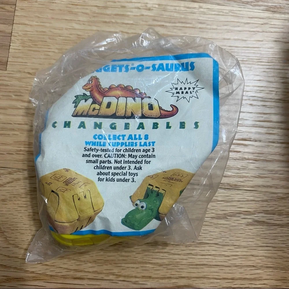 Vintage mcdino changable